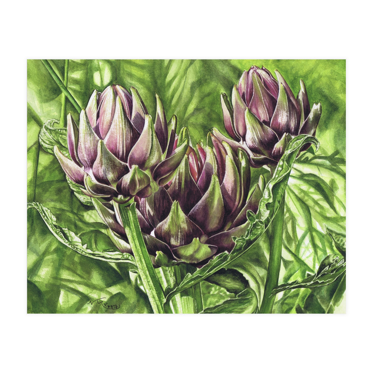 Artichoke Forest (Print Only)