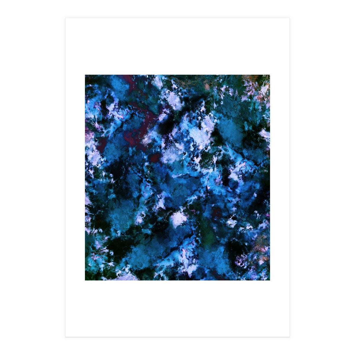 Smouldering Blue (Print Only)