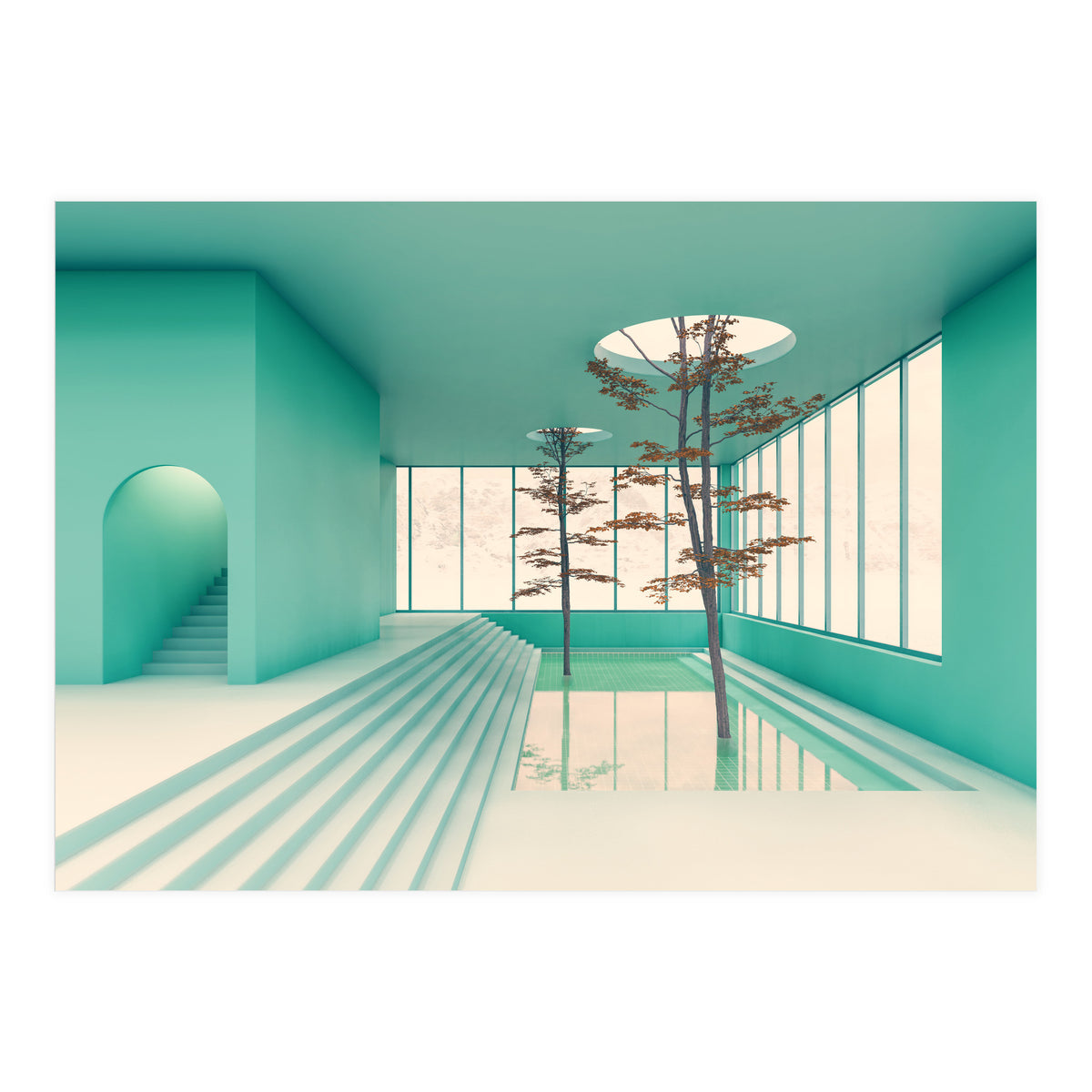 MINT POOL (Print Only)