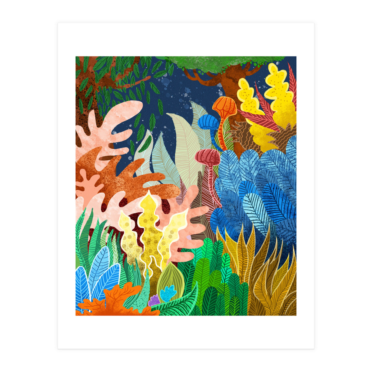 Night Forest (Print Only)