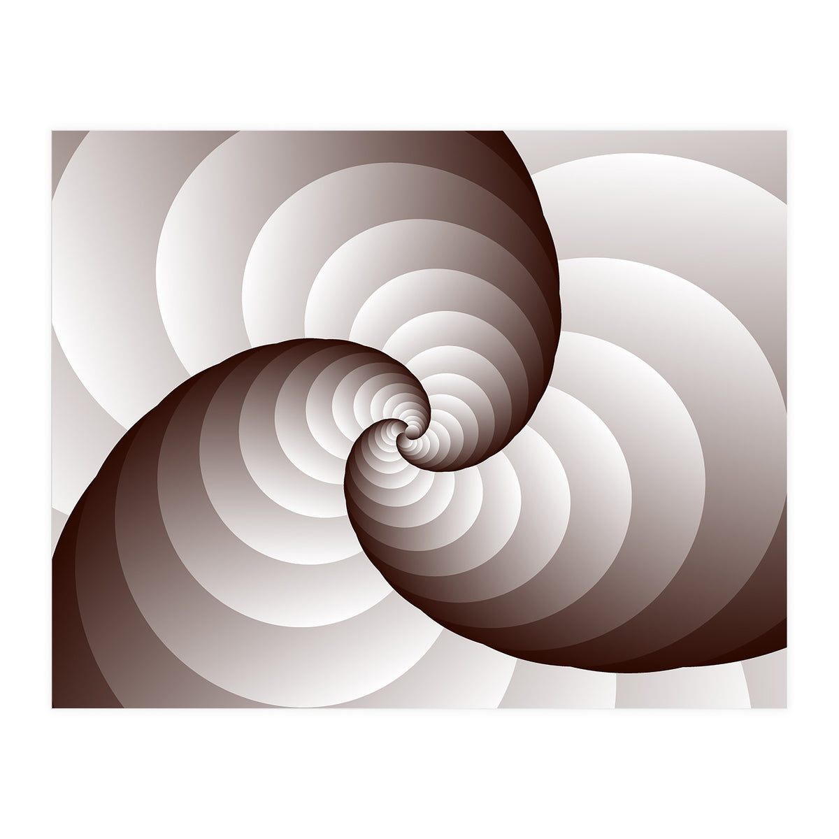 Spiral Pattern Art (Print Only)