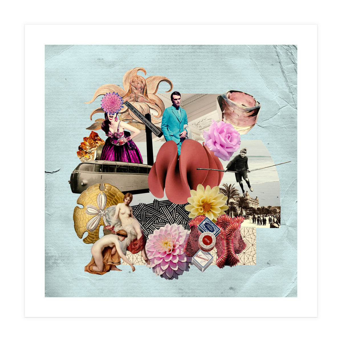 La Vie En Rose (Print Only)