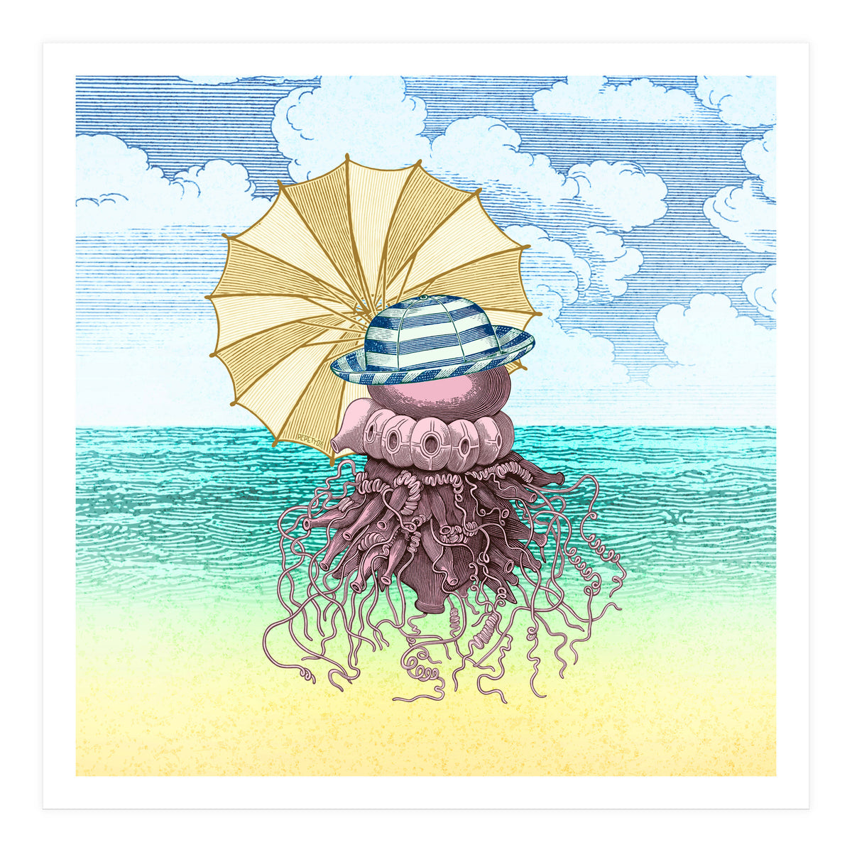 Summer Promenade (Print Only)