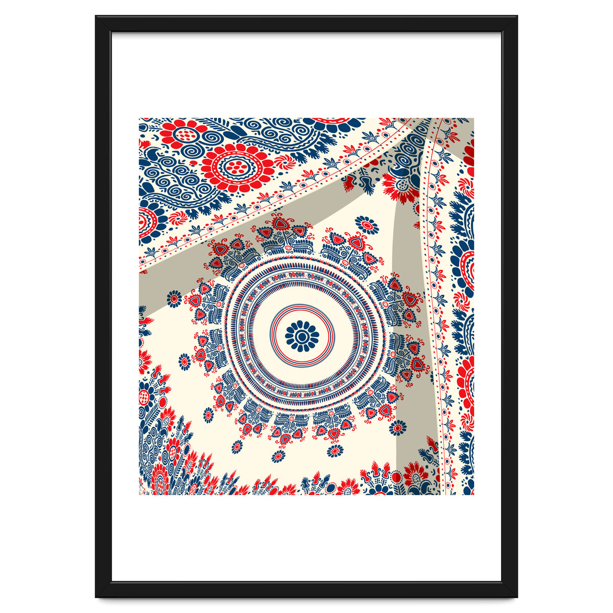 Romanian embroidery background 42