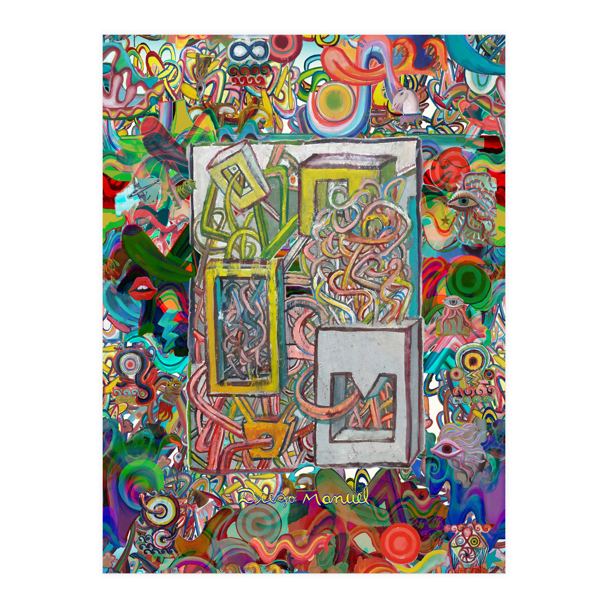 Graffitis 2021 Tapiz 9 (Print Only)