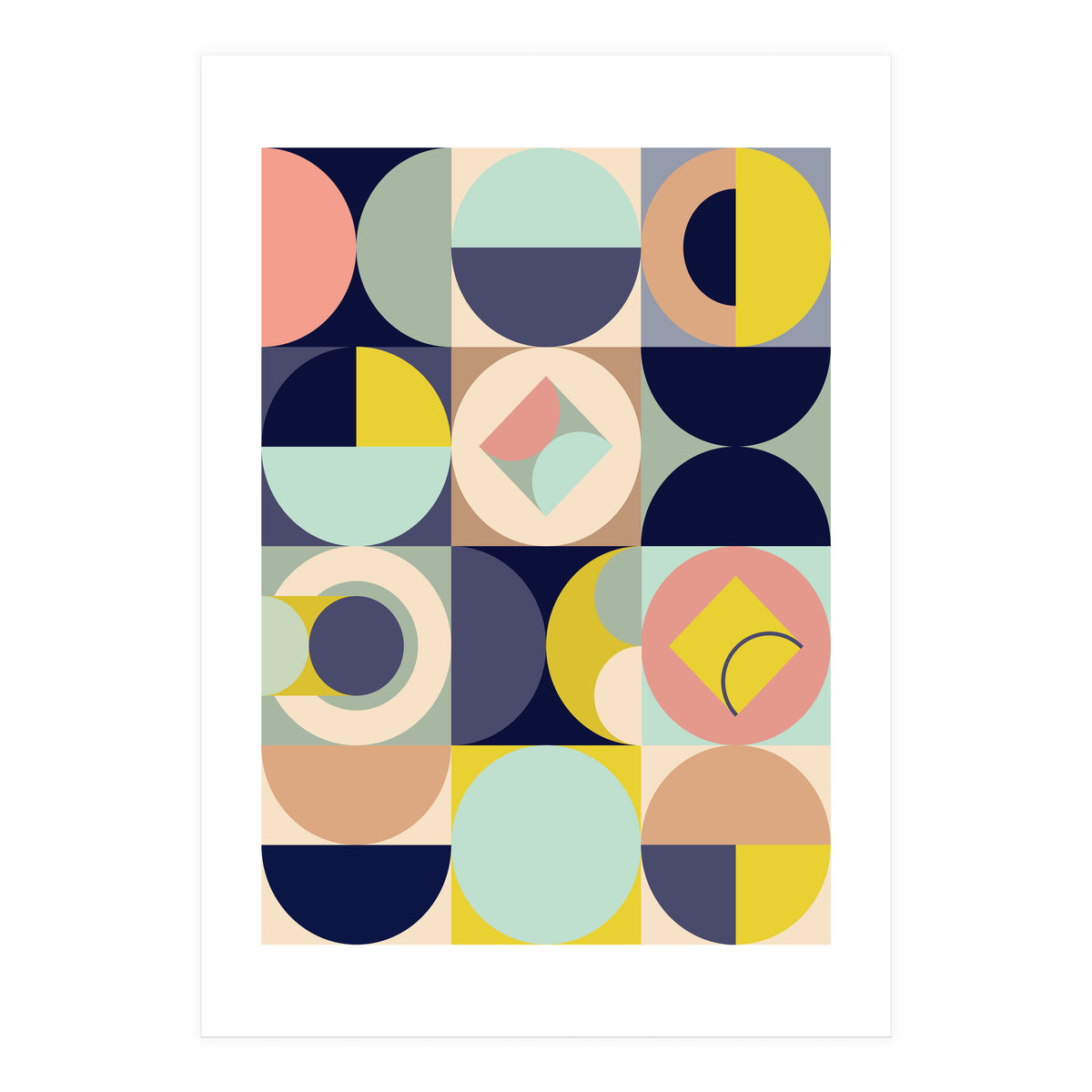 Mescolanza - Rebelion of Geometrica  (Print Only)