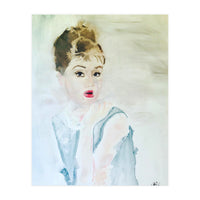 Audrey In Blue (Print Only)