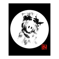alf in white (Print Only)