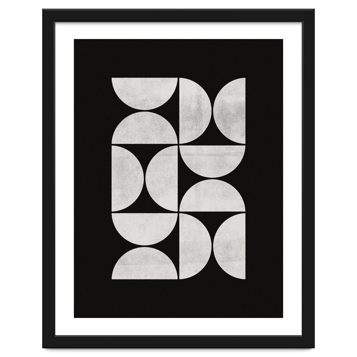 Mid-Century Modern No.31 - Woodblock Print