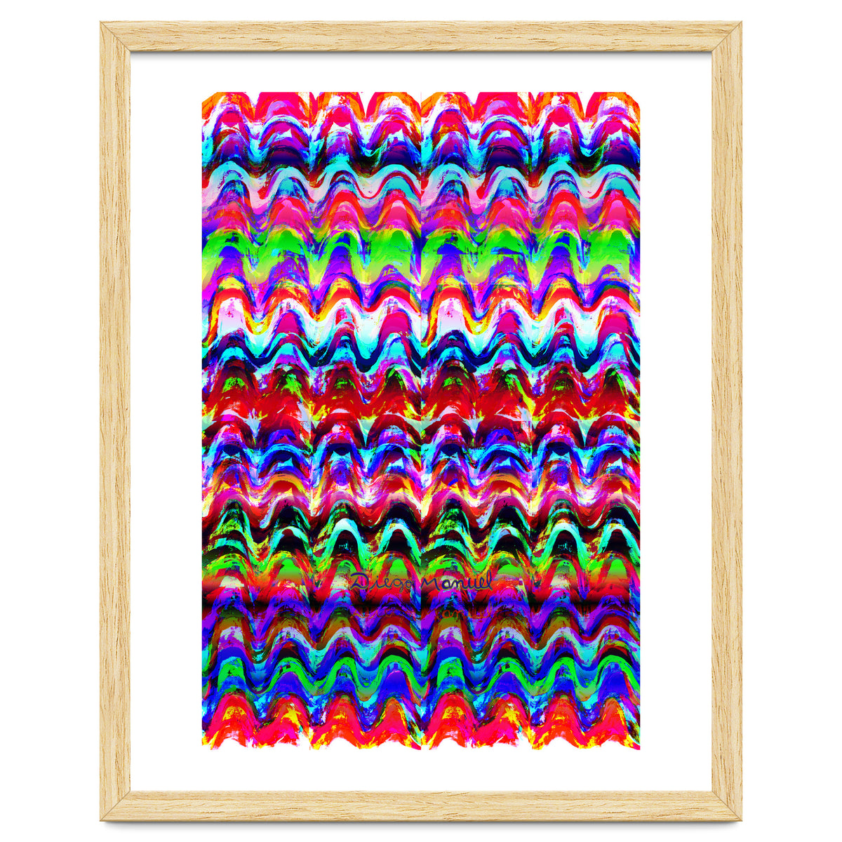 Pop abstract color full