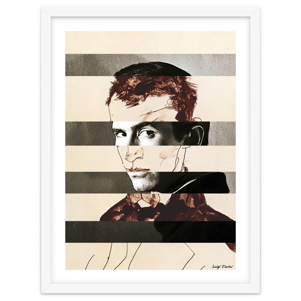 Egon Schiele's Self Portrait & Anthony Perkins