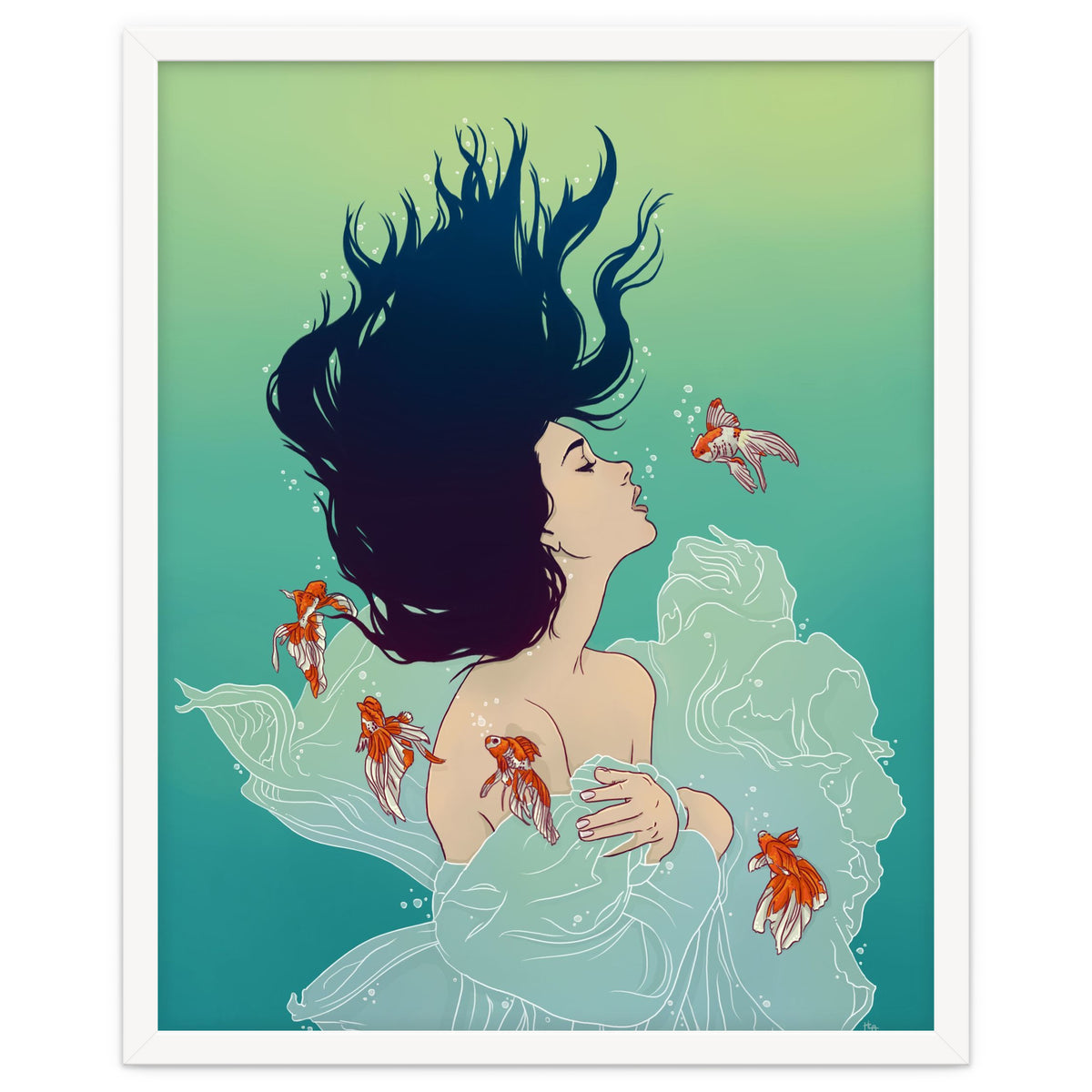 Underwater Lady