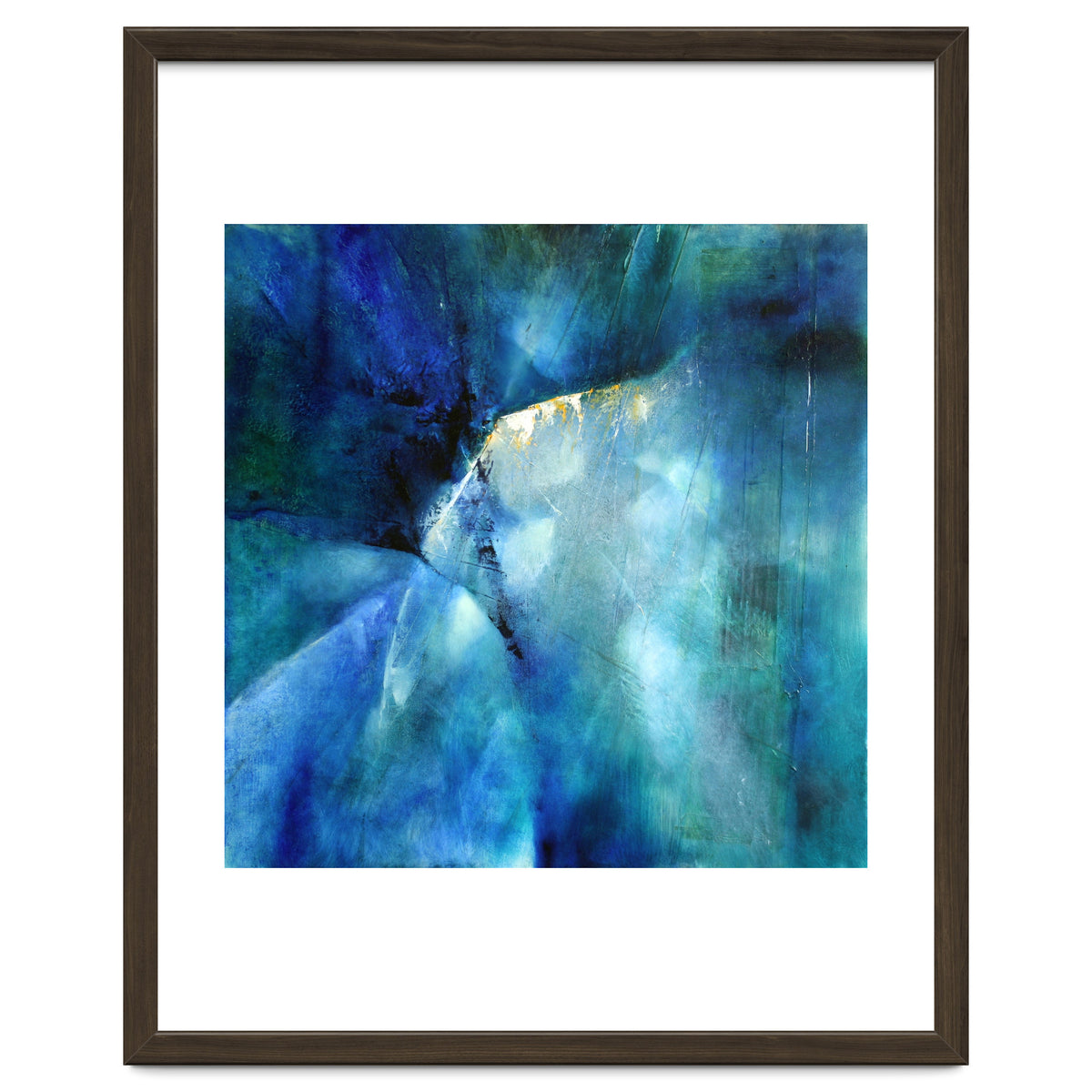 Komposition In Blau - blue composition