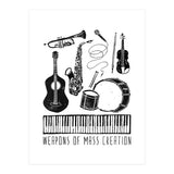 Weapons Of Mass Creation - Music (Print Only) thumbnail