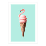 Flamingo Cone (Print Only) thumbnail
