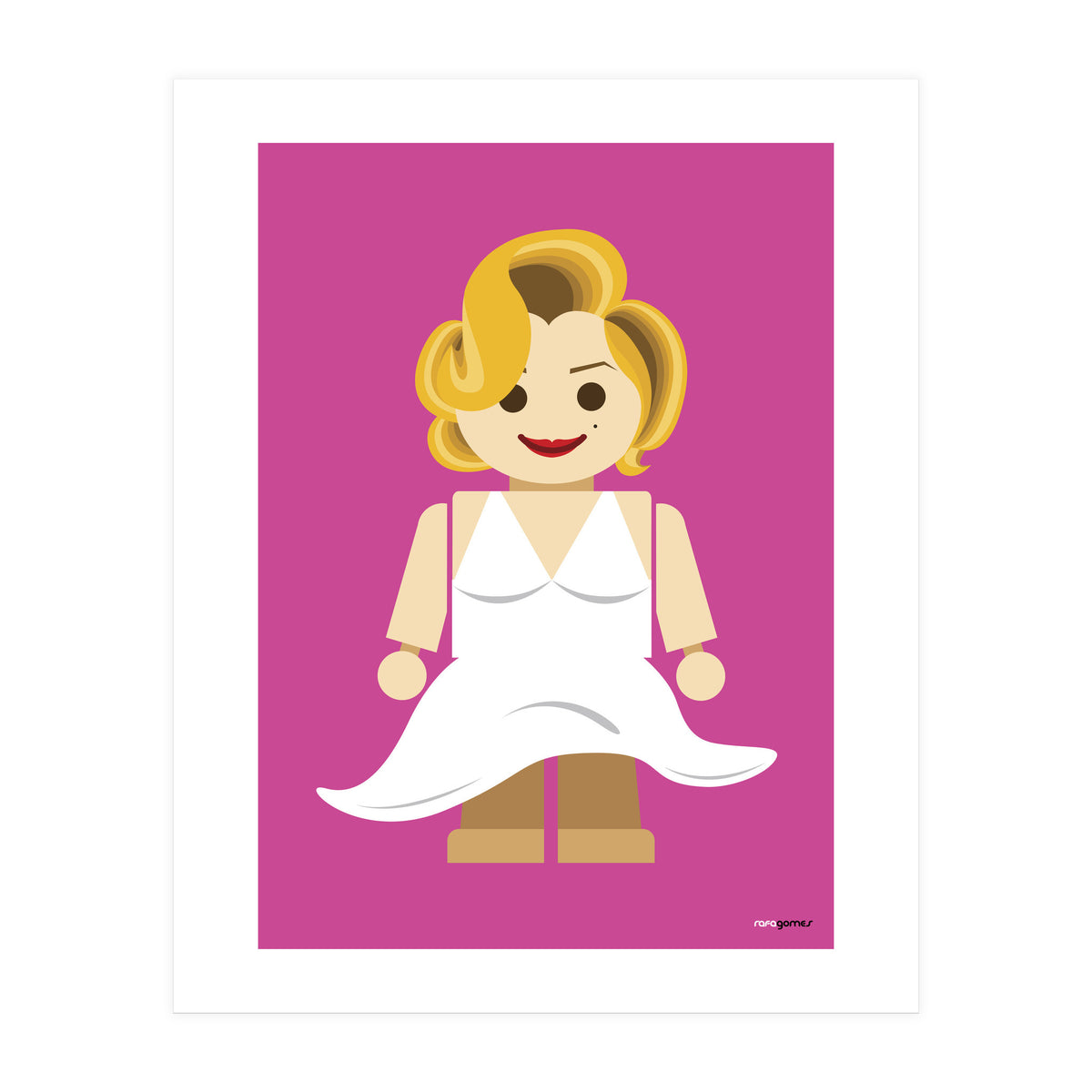 Marilyn Monroe Toy (Print Only)