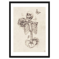 Skeleton and Roses