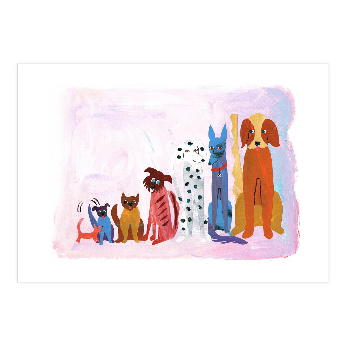 Dog Lineup (Print Only)