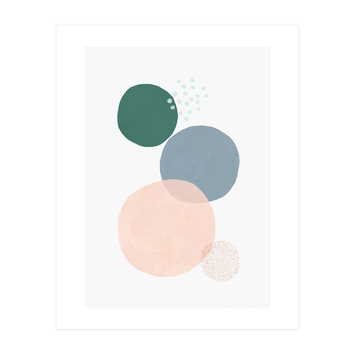Abstract Soft Circles Part 3 (Print Only)