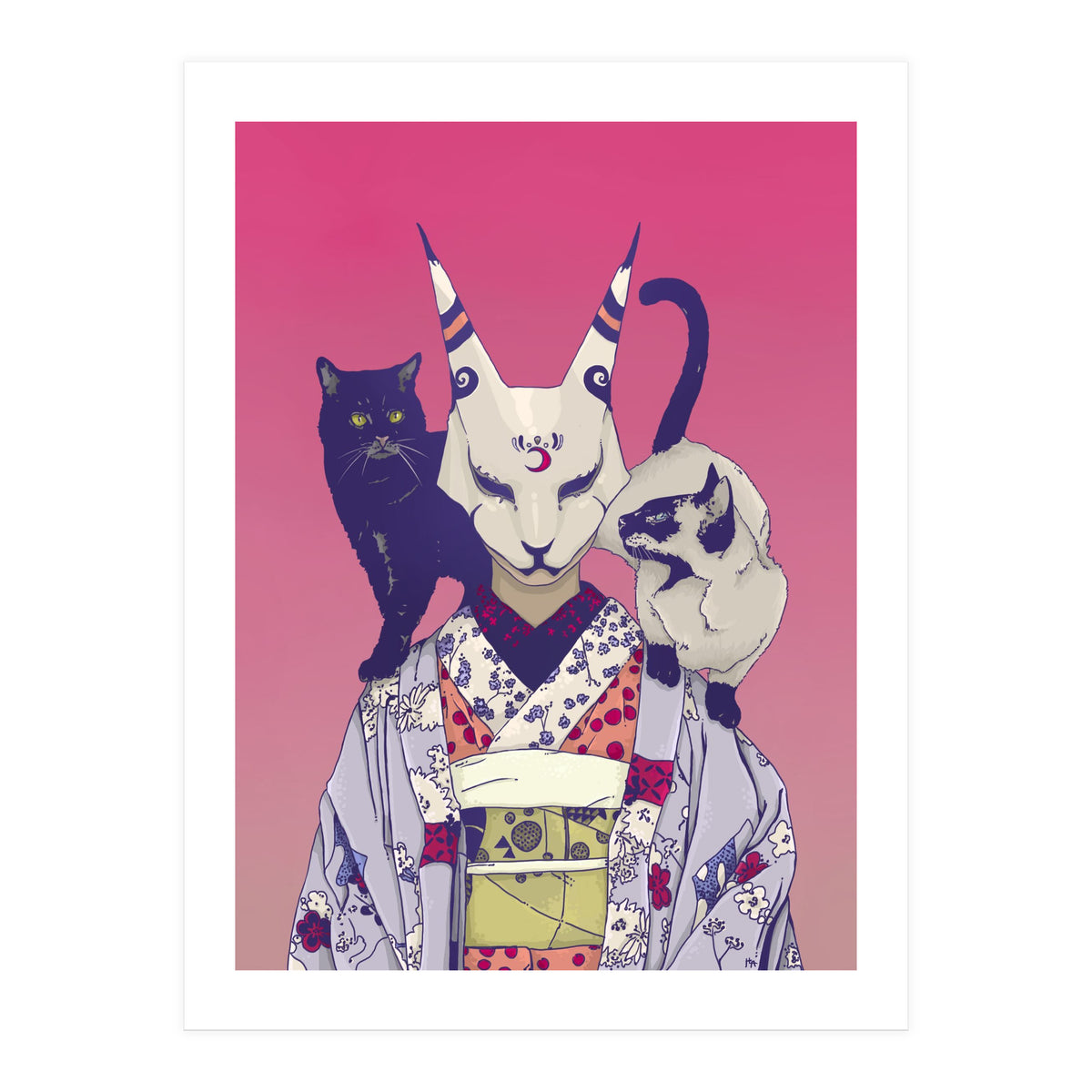 Neko Lady (Print Only)