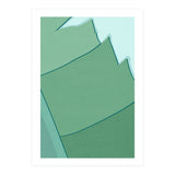 Abstract Banana Leaves Three - Greener Eden (Print Only) thumbnail