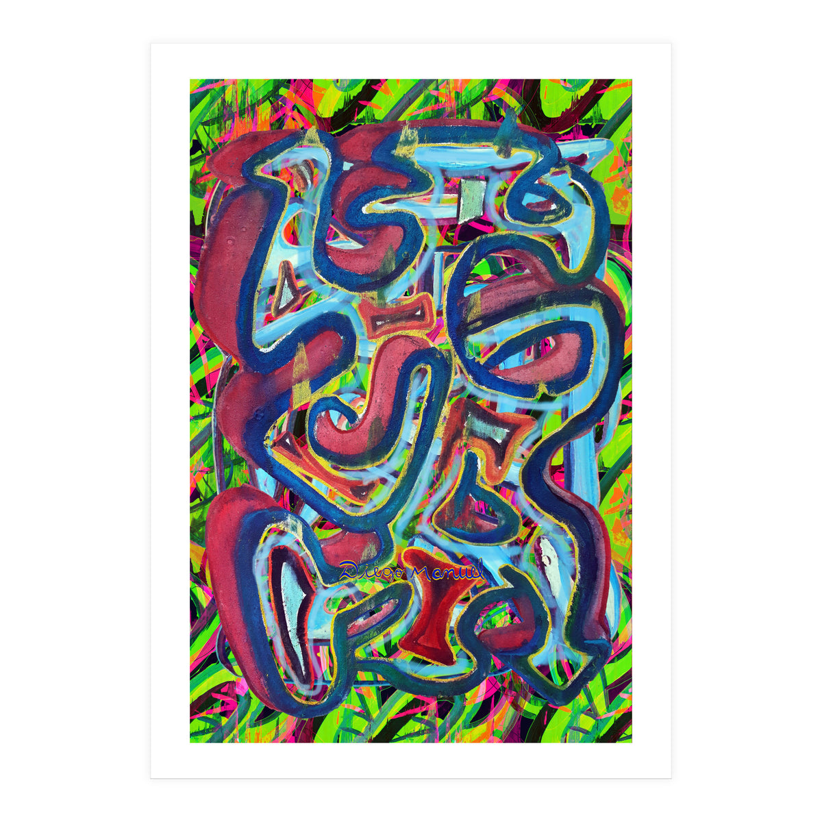 Graffiti Digital 2022 907 (Print Only)