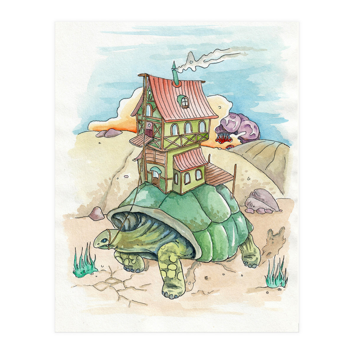 Slow traveling (Print Only)