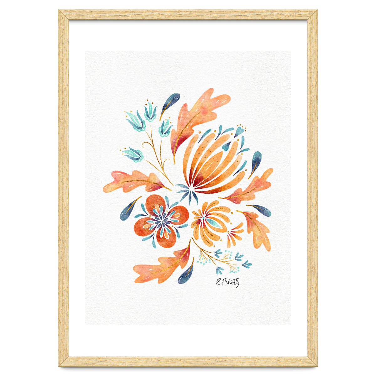 Protea Floral | Peach