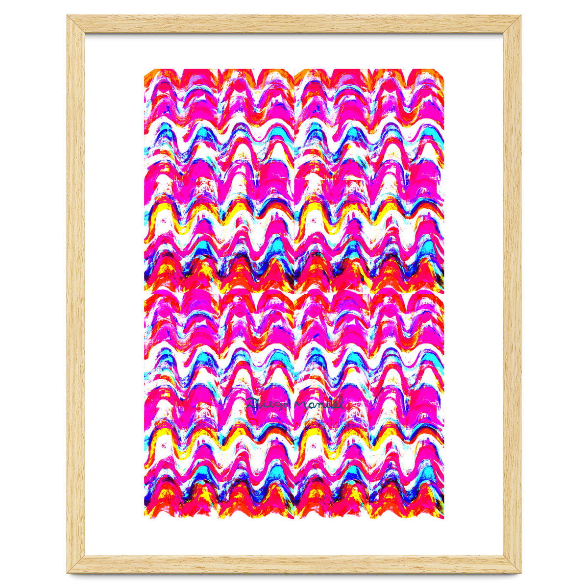 Pop abstract color full