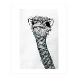 Poetic Ostrich (Print Only) thumbnail