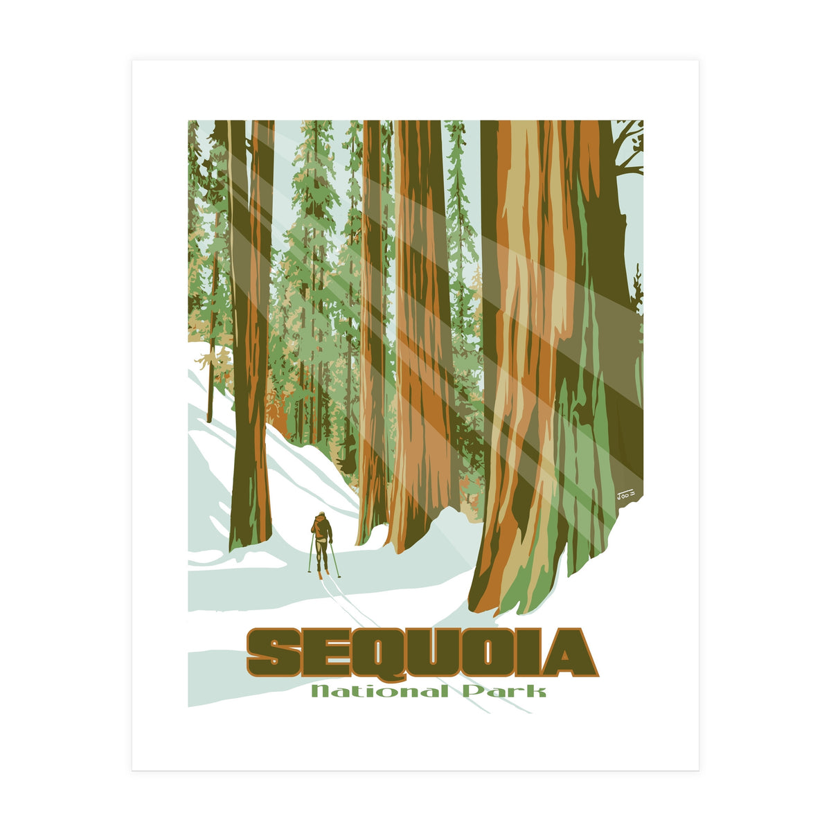 Sequoia National Park Poster (Print Only)
