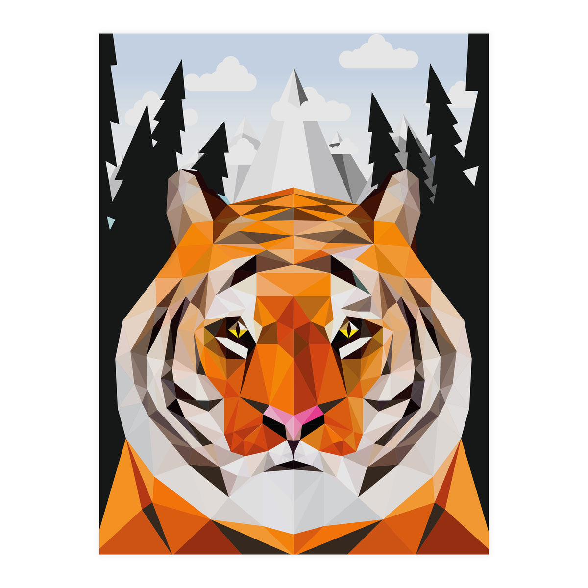 The Siberian Tiger (Print Only)