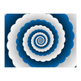 Blue Modern Floral Interior Design (Print Only) thumbnail