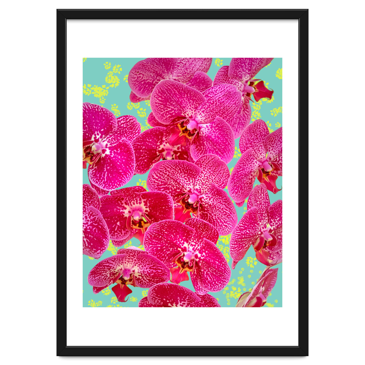 Finding My Way Back To Myself, Botanical Nature Plants Floral, Flowers Garden Colorful Boho Painting Summer Blossom