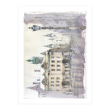 Romantic cityscape  (Print Only) thumbnail