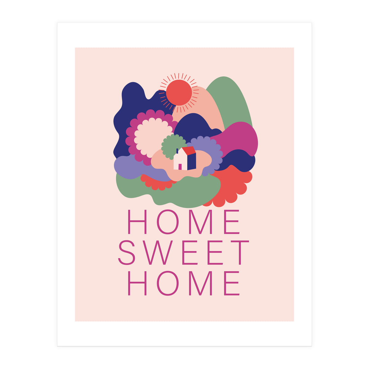 Home Sweet Home 22 Rgb (Print Only)
