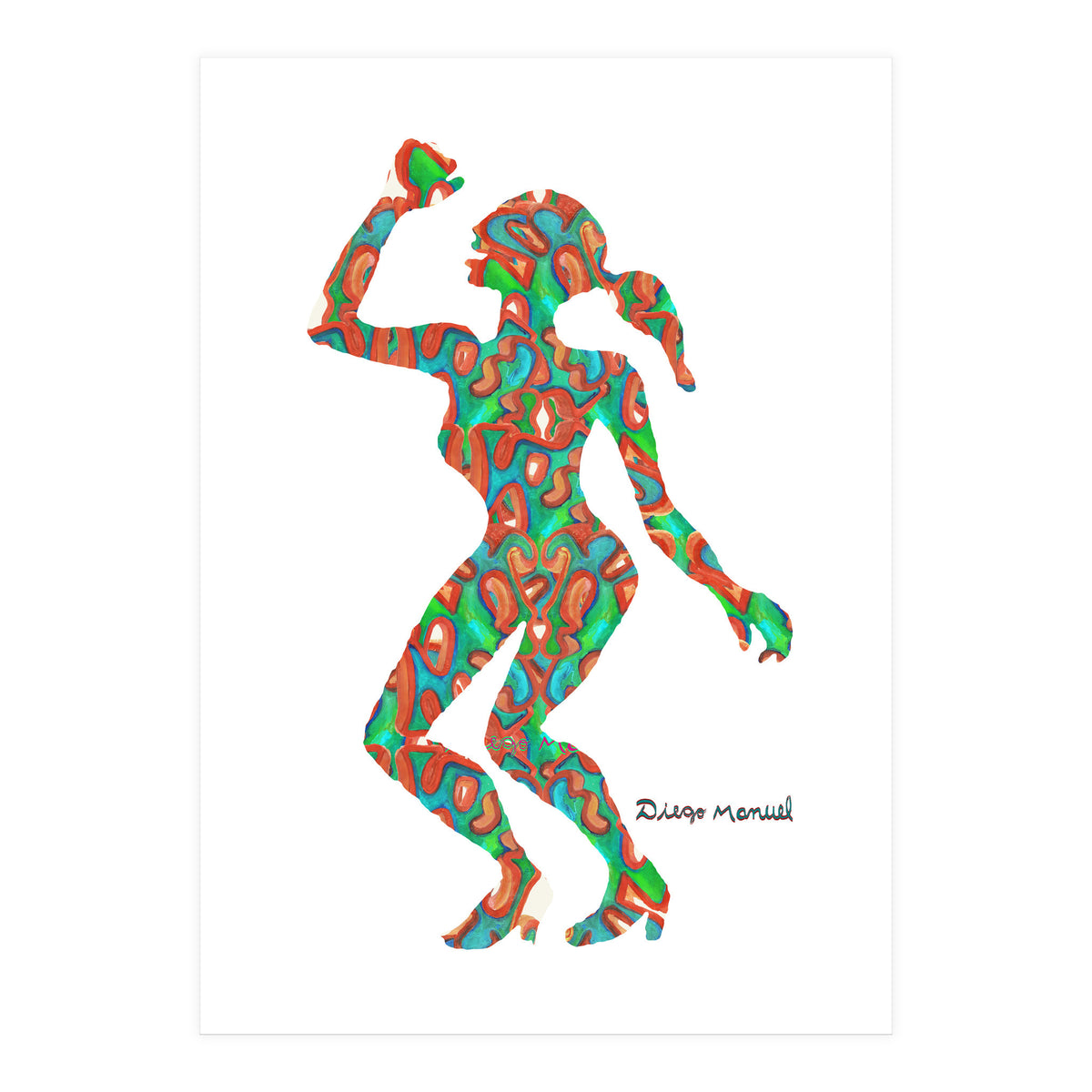 Dance Girl 5  (Print Only)