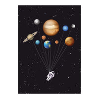 Space traveller poster (Print Only)