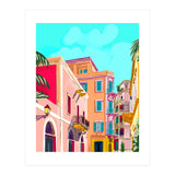 Colorful Houses (Print Only) thumbnail