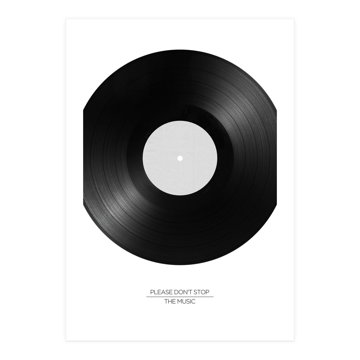 DON'T STOP THE MUSIC (Print Only)