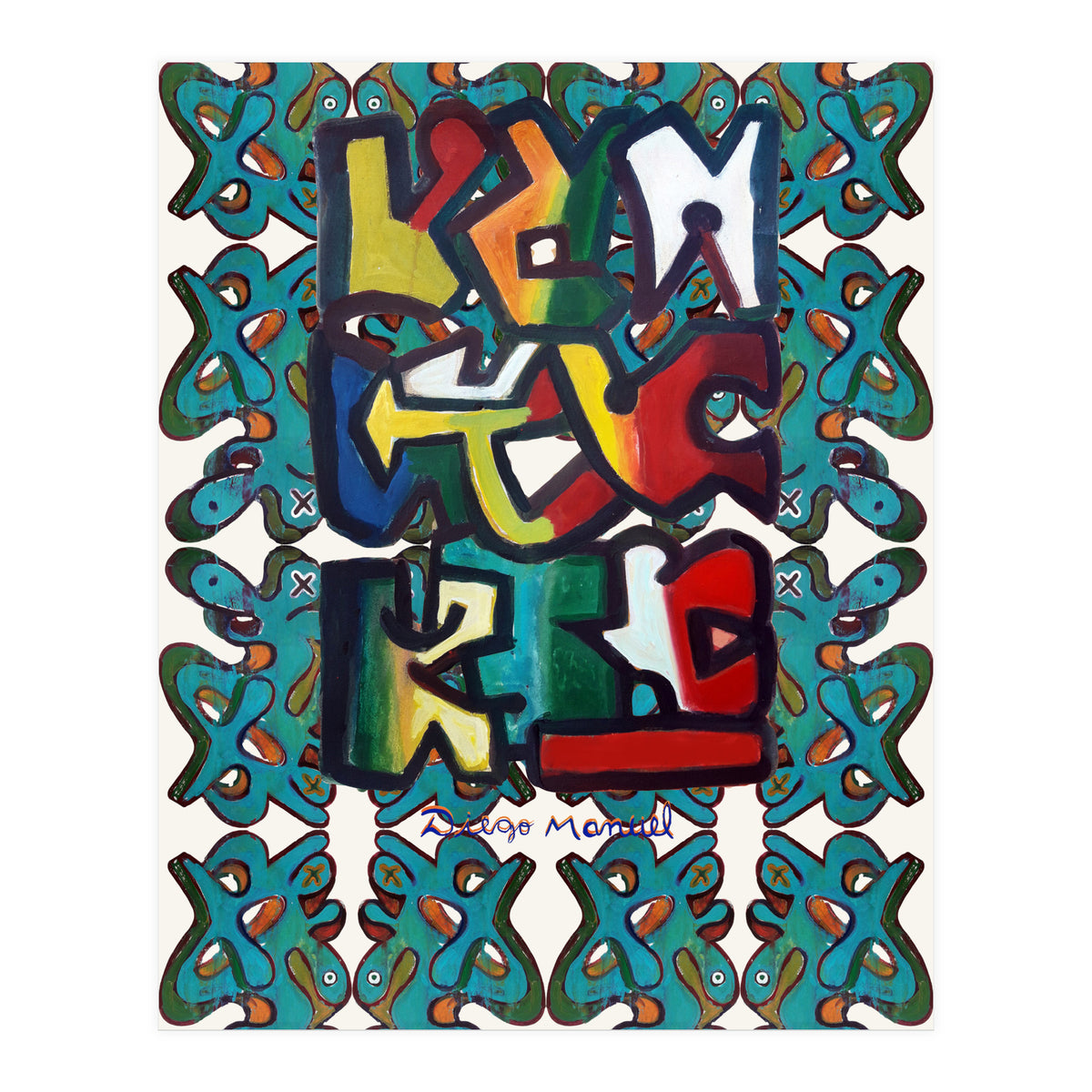 Garffiti 25 And 24 (Print Only)