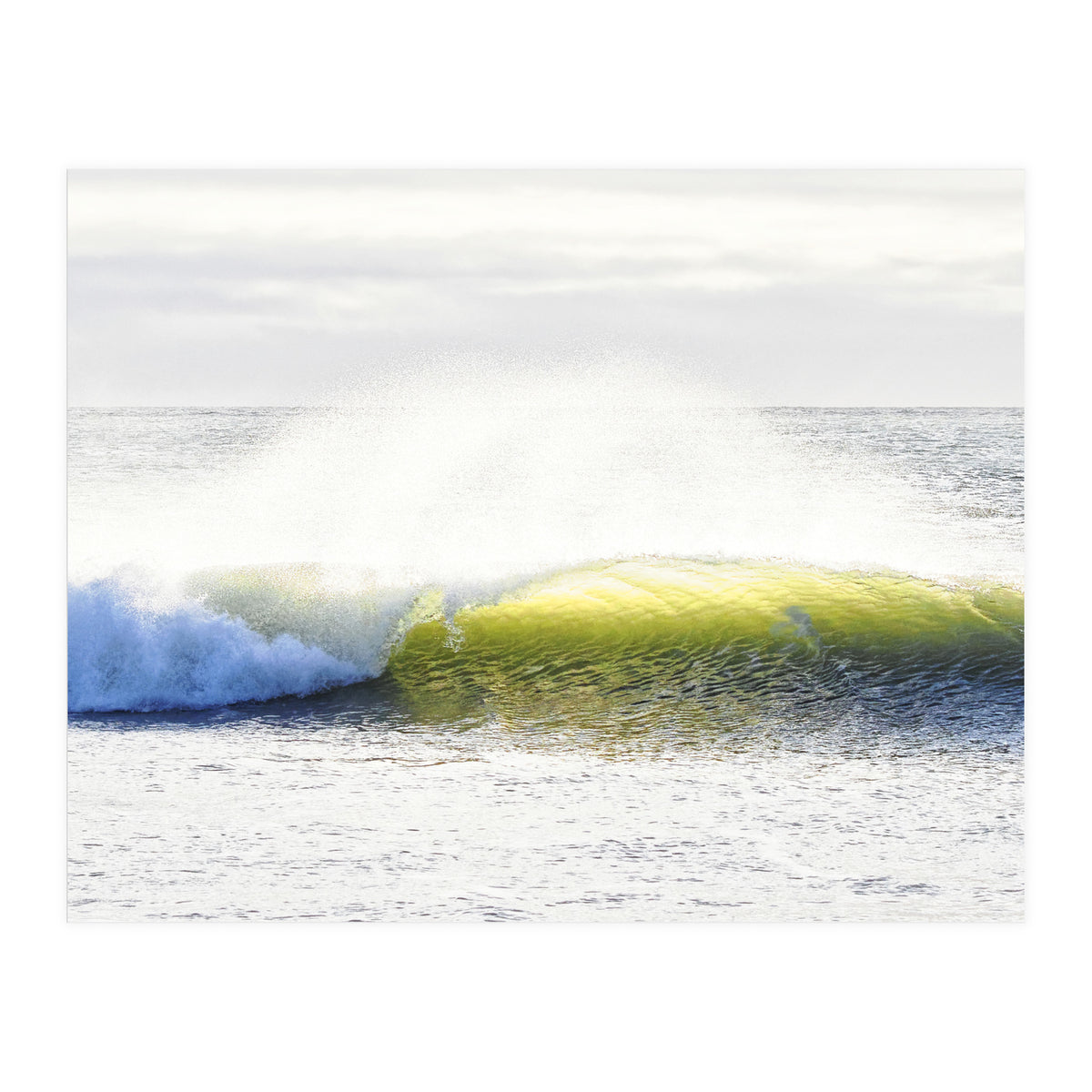 Sunlit wave (Print Only)