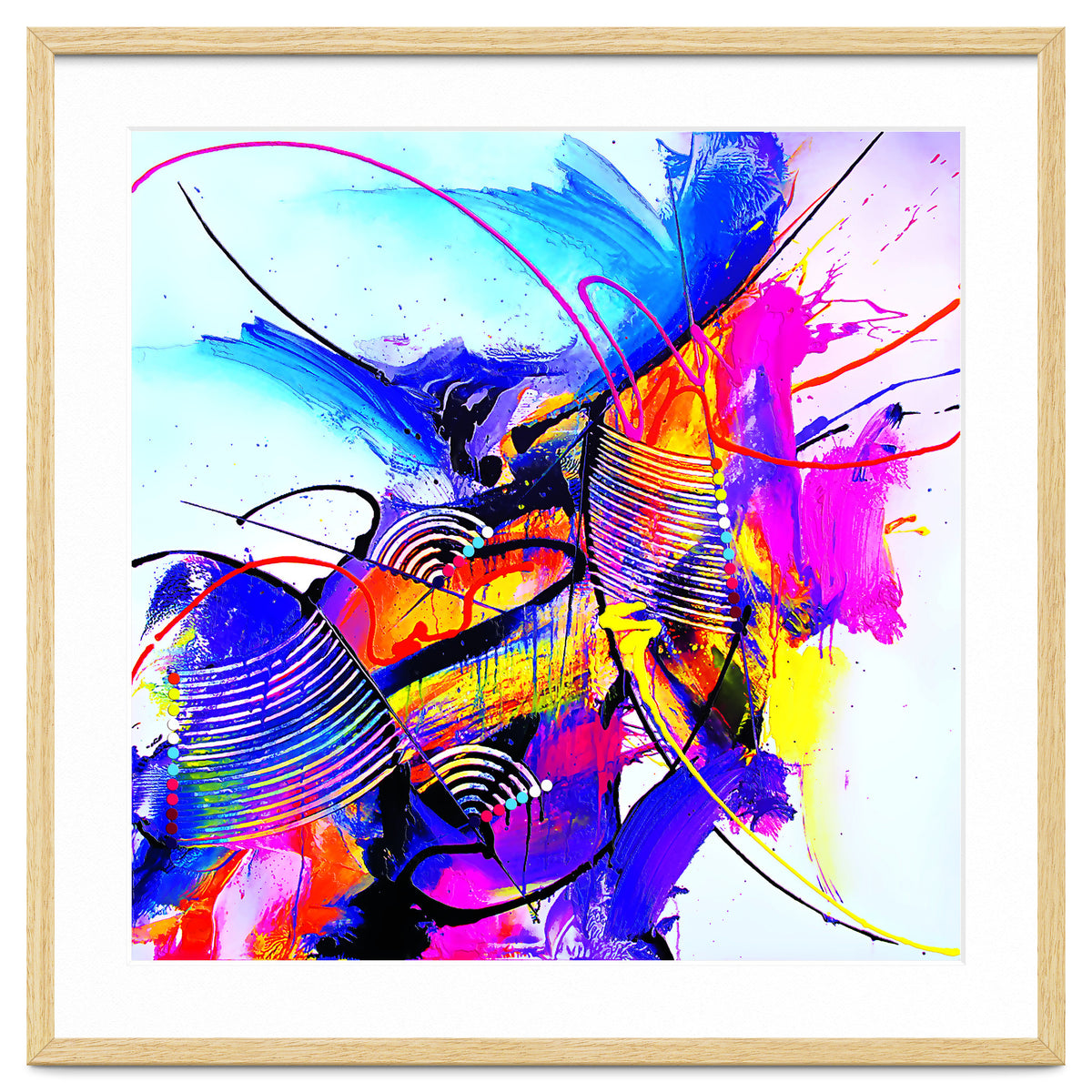 Abstract Art Britto - Qb293