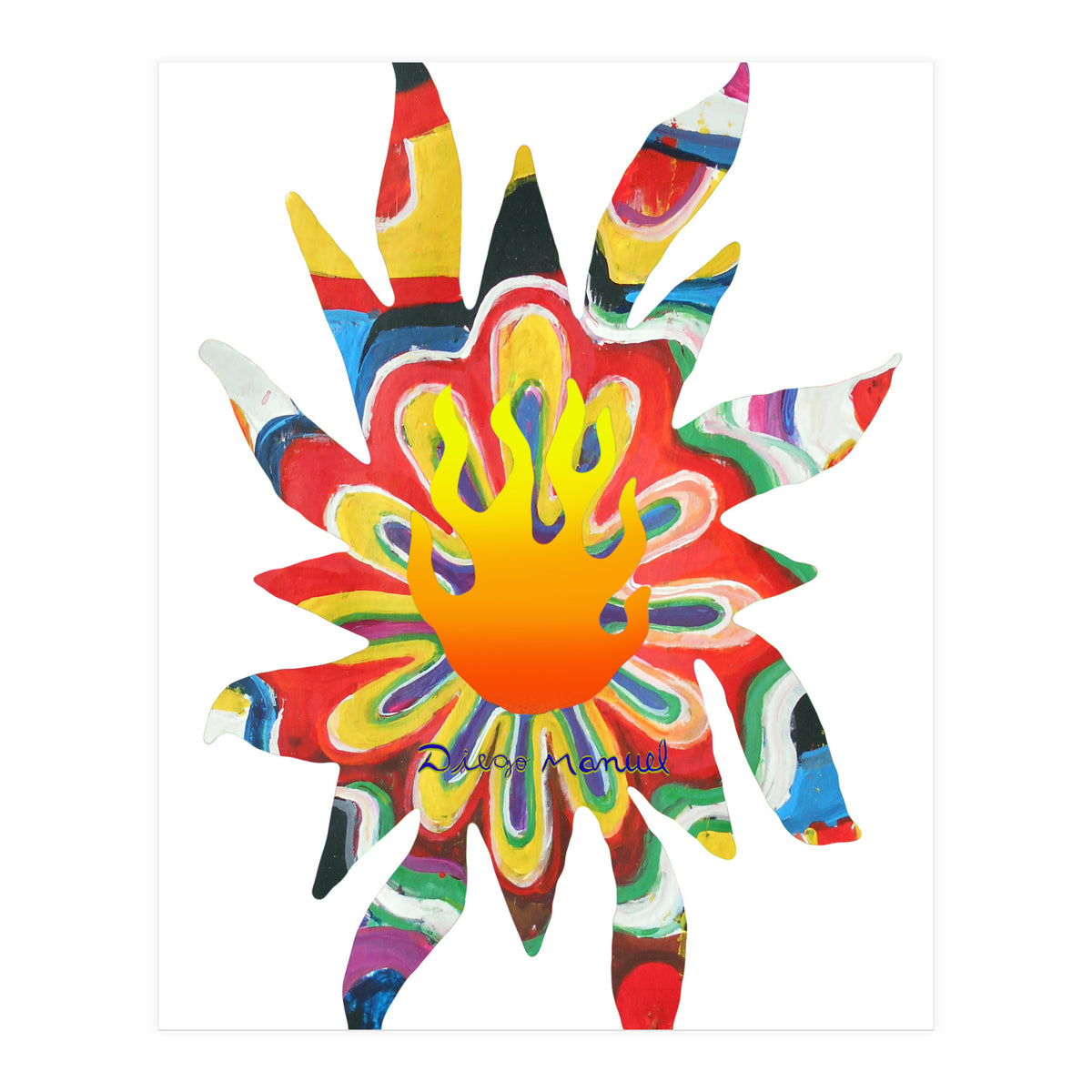 Fuego 23 Copia (Print Only)