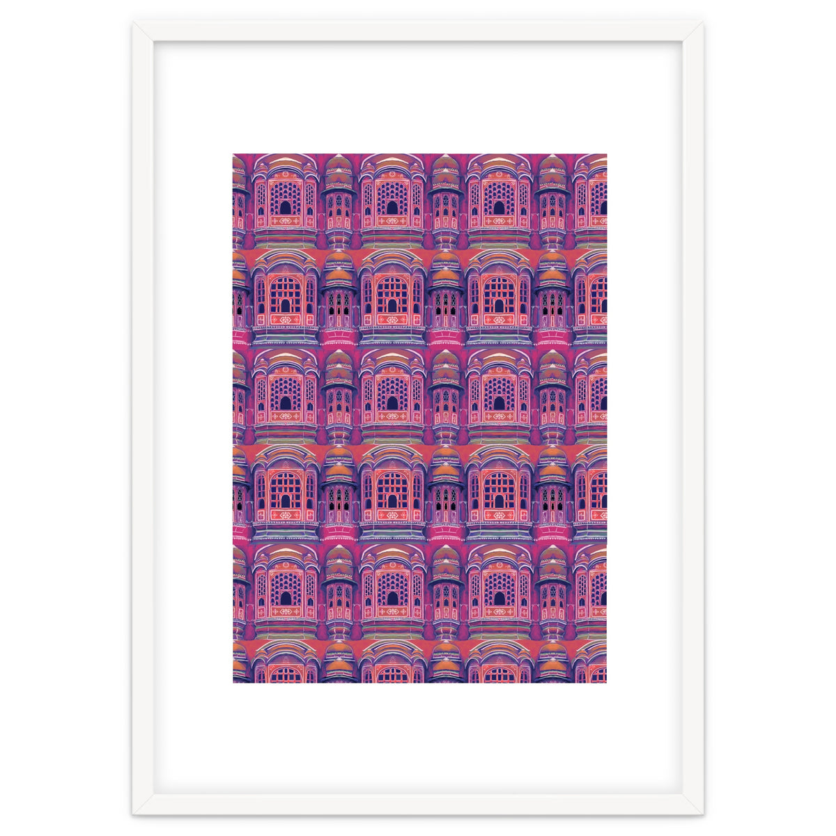 Hawa Mahal (Wind Palace) Retro - India