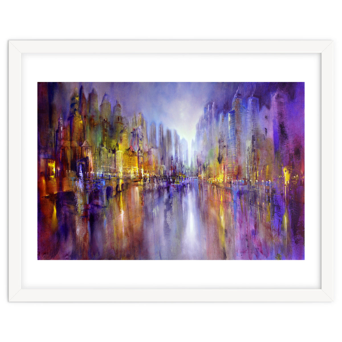 Stadt Am Fluss - city on the riverside