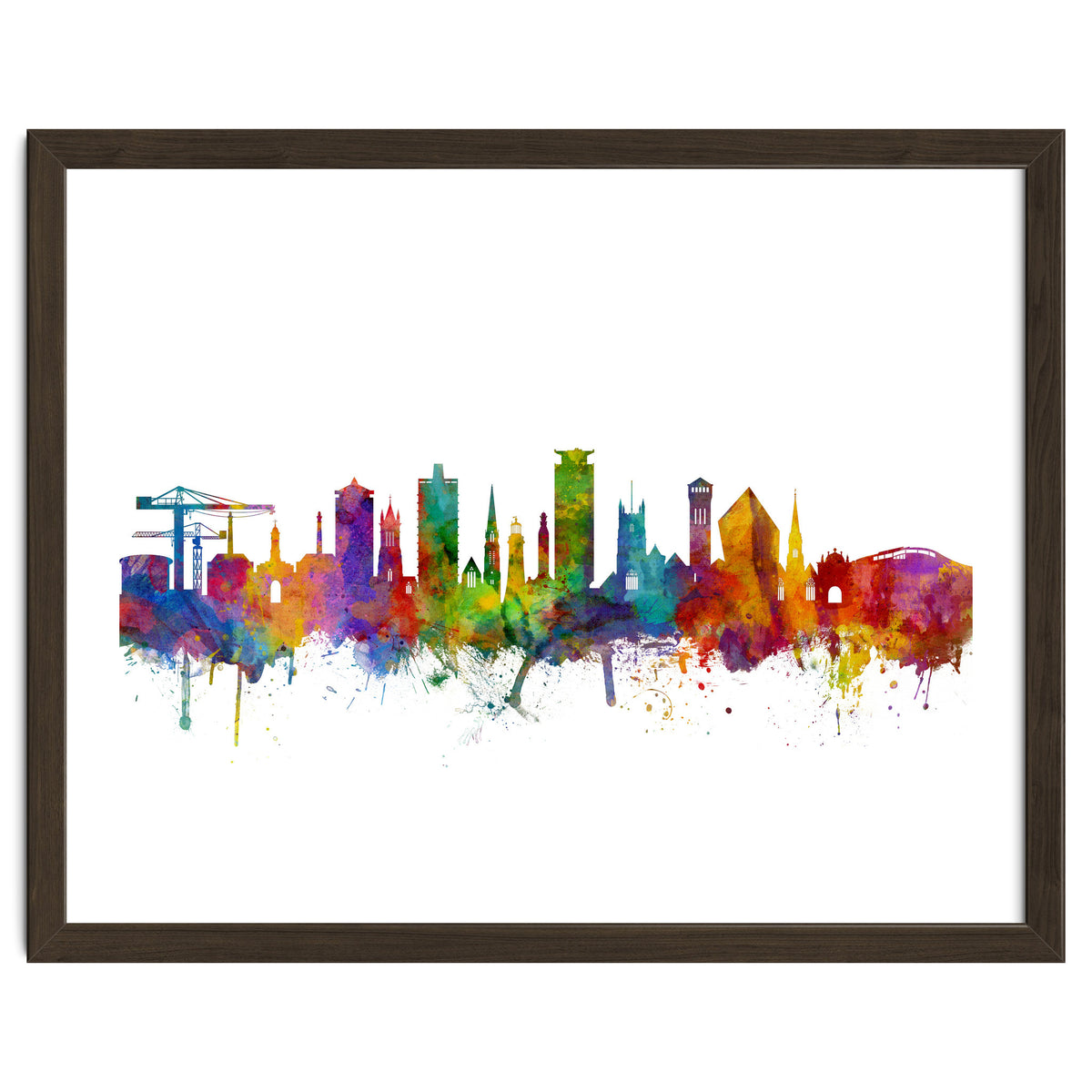 Plymouth England Skyline