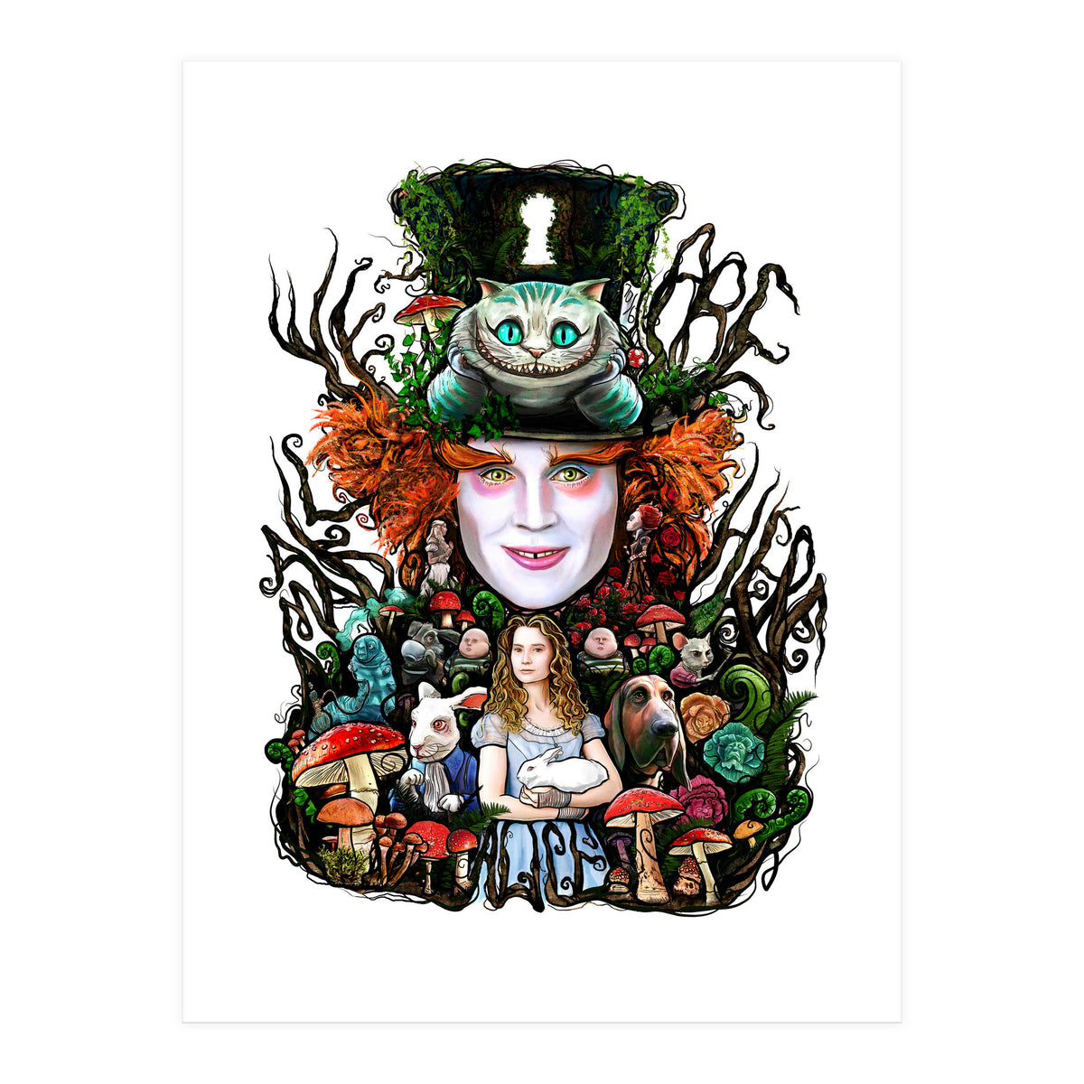 We Are All Mad Here (Print Only)