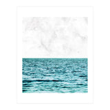Ocean + Marble Ii (Print Only) thumbnail