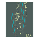 LAX Airport Layout (Print Only) thumbnail